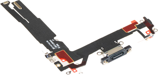 Pásik s nabíjacím konektorom - mikrofón Apple iPhone 16, čierny