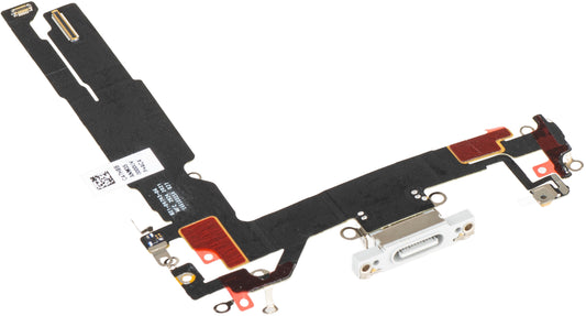 Pásik s nabíjacím konektorom - mikrofón Apple iPhone 16, sivý
