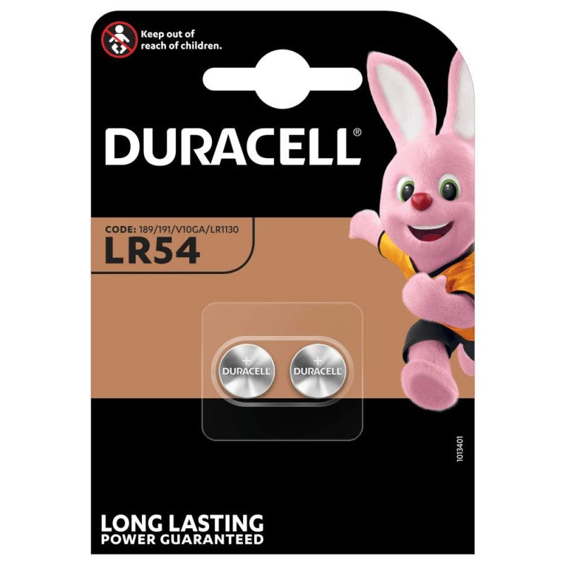 Batéria Duracell, LR54, Sada 2 kusy