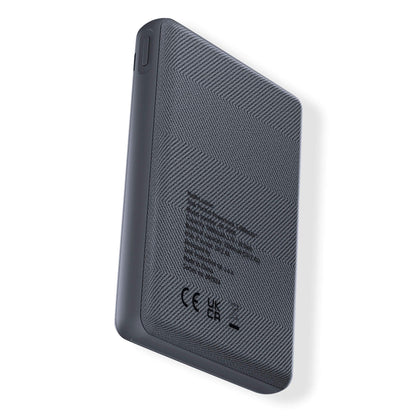 Externá batéria 3MK Pocket, 5000mAh, 12W, 1 x USB-C, Sivá
