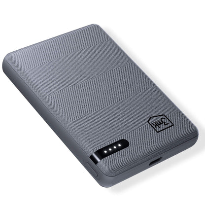 Externá batéria 3MK Pocket, 5000mAh, 12W, 1 x USB-C, Sivá