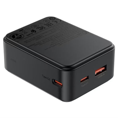 Externá batéria Acefast M28, 10000mAh, 22.5W, QC + PD, 1 x USB-A - 2 x USB-C, Čierna