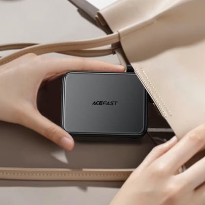 Externá batéria Acefast M28, 10000mAh, 22.5W, QC + PD, 1 x USB-A - 2 x USB-C, Čierna
