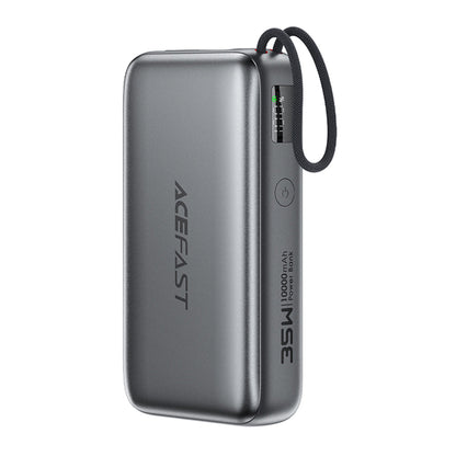 Externá batéria Acefast M32, 10000mAh, 35W, PD, 2 x USB-C, Sivá