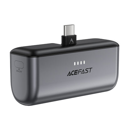 Externá batéria Acefast M9, 5000mAh, 20W, PD, 2 x USB-C, čierna
