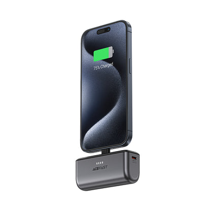 Externá batéria Acefast M9, 5000mAh, 20W, PD, 2 x USB-C, čierna