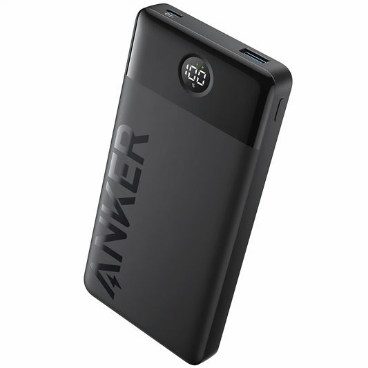 Externá batéria Anker PowerCore 324, 10000 mAh, 12 W, 1 x USB-A - 1 x USB-C, čierna A1237G11