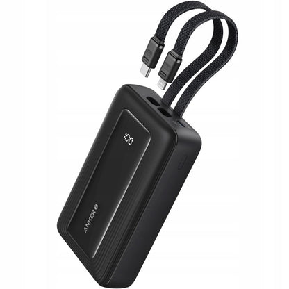 Externá batéria Anker PowerCore, 10000mAh, 30W, QC + PD, 1 x Lightning - 1 x USB-A - 2 x USB-C, Čierna A1680G11
