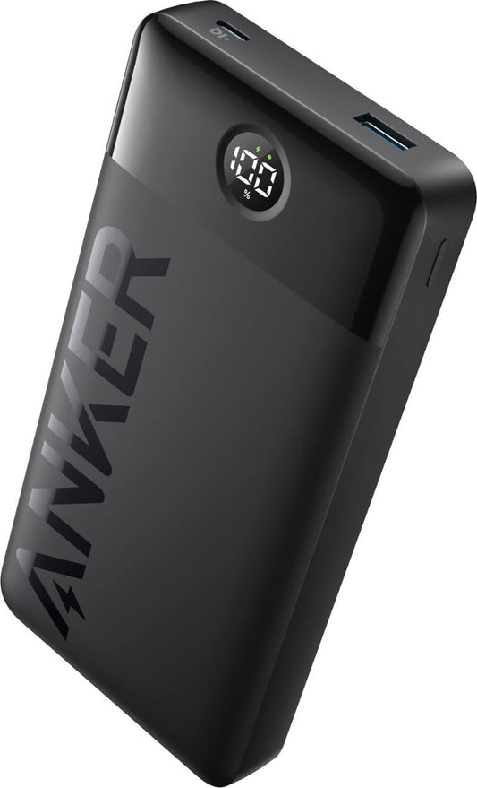 Externá batéria Anker PowerCore 326, 20000 mAh, 15 W, 1 x USB-A - 1 x USB-C, čierna A1367G11