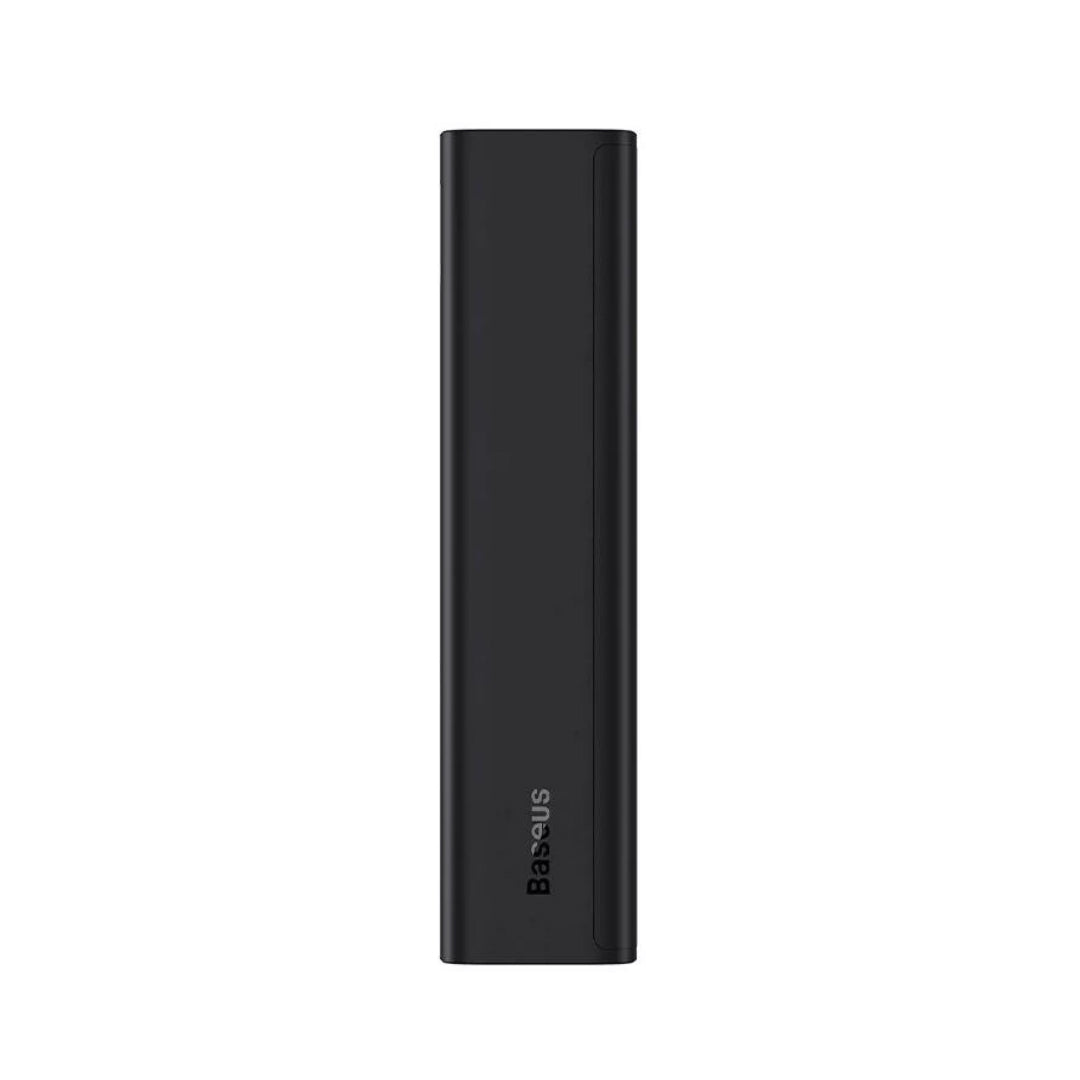 Externá batéria Baseus Adaman2, 10000mAh, 30W, QC + PD, 1 x USB-C - 2 x USB-A, čierna PPAD040101