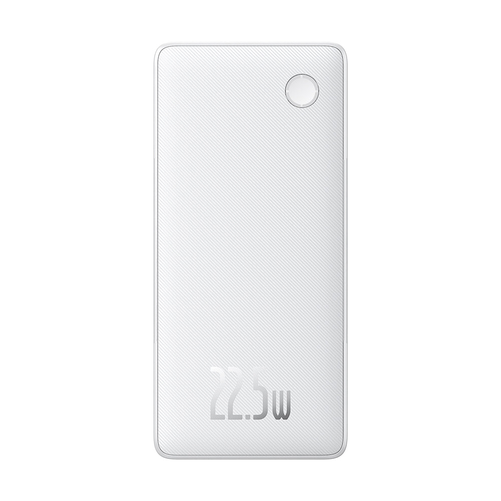 Externá batéria Baseus Airpow Lite, 10000mAh, 22.5W, QC + PD, 1 x Lightning - 1 x USB-A - 2 x USB-C, Biela P10067501213-00