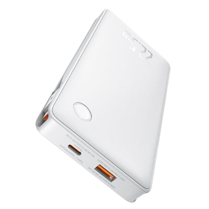 Externá batéria Baseus Airpow Lite, 10000mAh, 22.5W, QC + PD, 1 x Lightning - 1 x USB-A - 2 x USB-C, Biela P10067501213-00