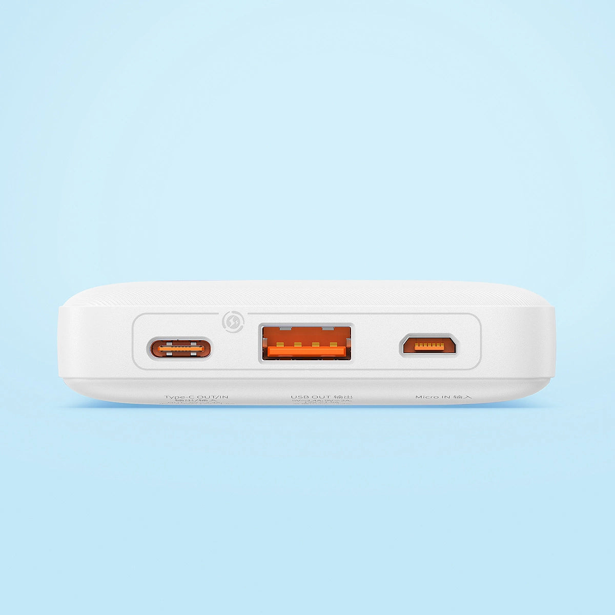 Externá batéria Baseus Airpow, 10000mAh, 20W, QC + PD, 1 x USB-A - 1 x USB-C, Biela