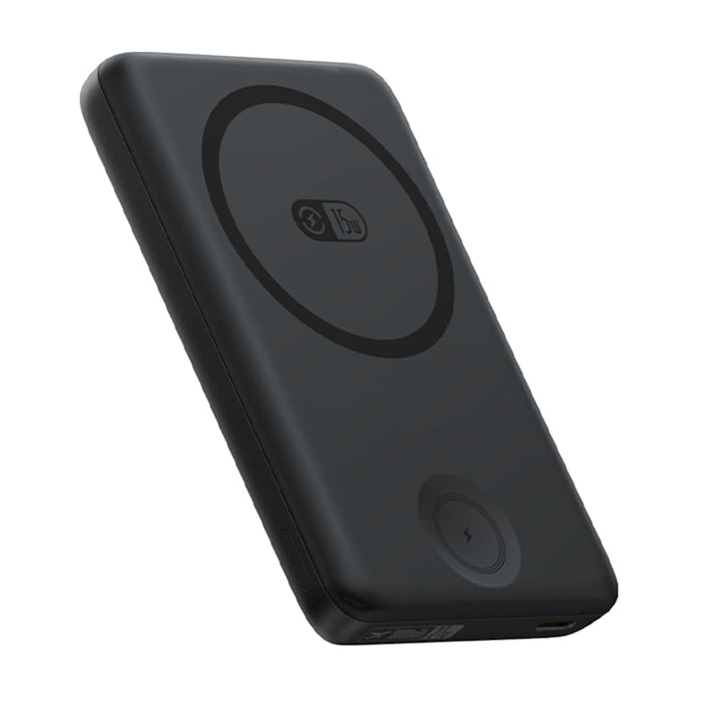 Externá batéria Baseus Bank EnerFill FT11, 10000mAh, 27W, PD + QI + FQI, 2 x QI - 1 x USB-C, Čierna P1008210G123-00