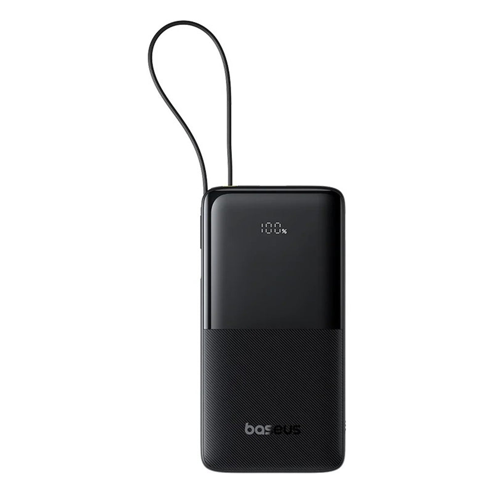 Externá batéria Baseus Bipow 2, 10000mAh, 20W, QC + PD, 1 x USB-A - 2 x USB-C, Čierna P10077101113-00