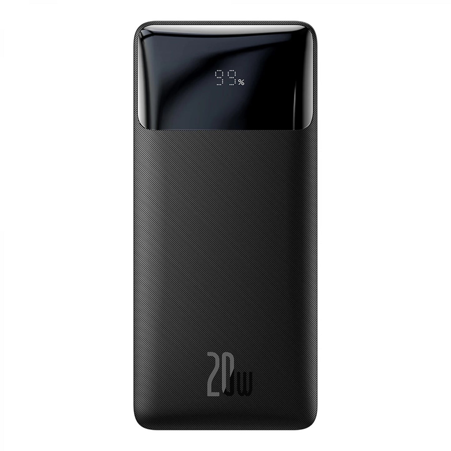 Externá batéria Baseus Bipow, 20000mAh, 20W, QC + PD, 1 x USB-C - 2 x USB-A, čierna PPBD050501