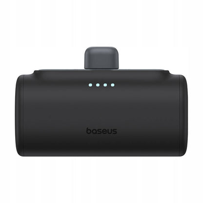 Externá batéria Baseus Compact, 5000mAh, 20W, PD, 1 x Lightning - 1 x USB-C, Čierna P10068307113-00