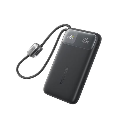 Externá batéria Baseus EnerFill FC11, 20000mAh, 22.5W, QC + PD, 1 x Lightning - 1 x USB-A - 2 x USB-C, Čierna E0027S04
