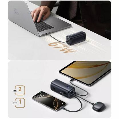 Externá batéria Baseus EnerGeek GX11, 20000mAh, 67W, QC + PD, 1 x USB-A - 2 x USB-C, Čierna E0025701