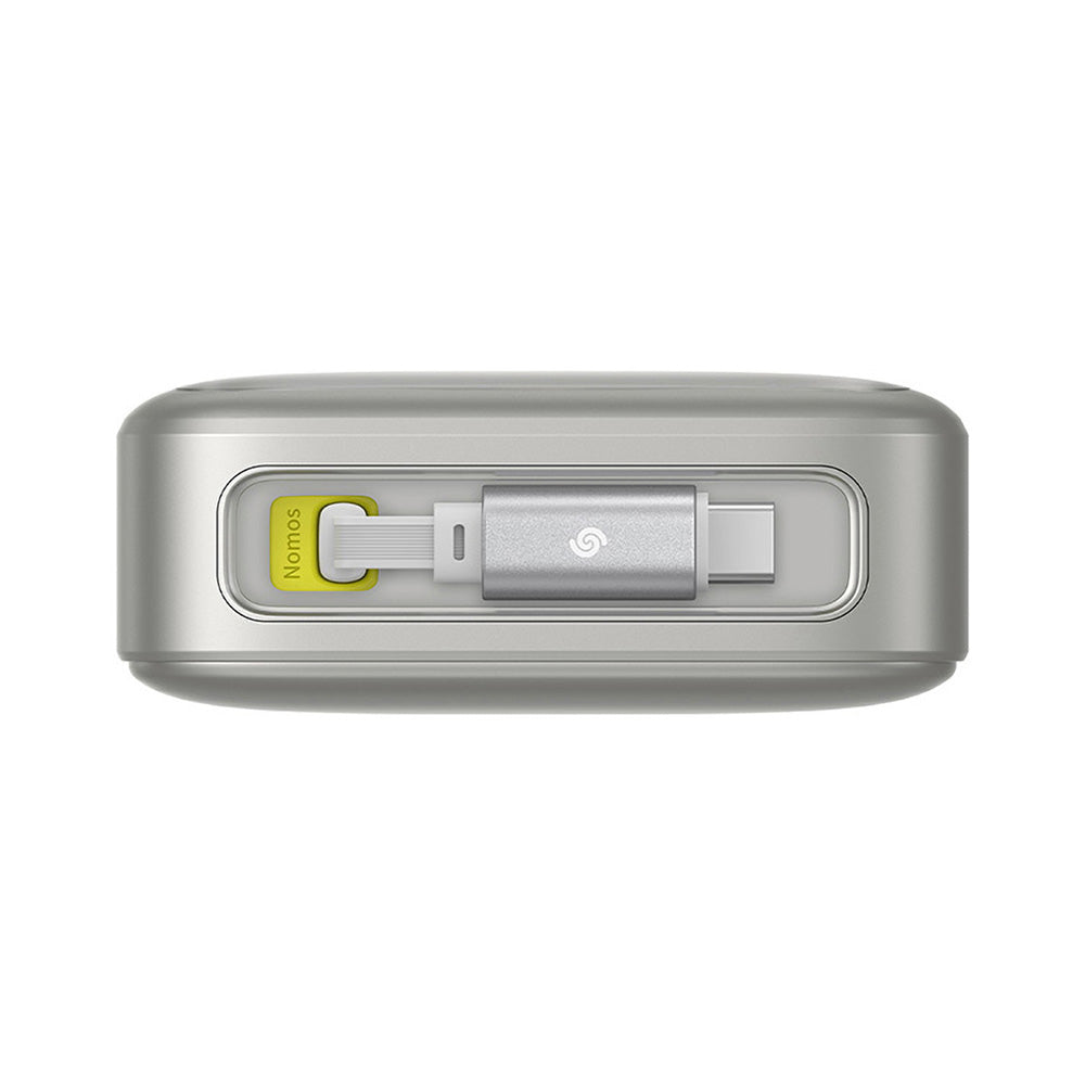 Externá batéria Baseus Free2Pull, 20000mAh, 65W, PD, 2 x USB-C, Sivá P10073700843-00