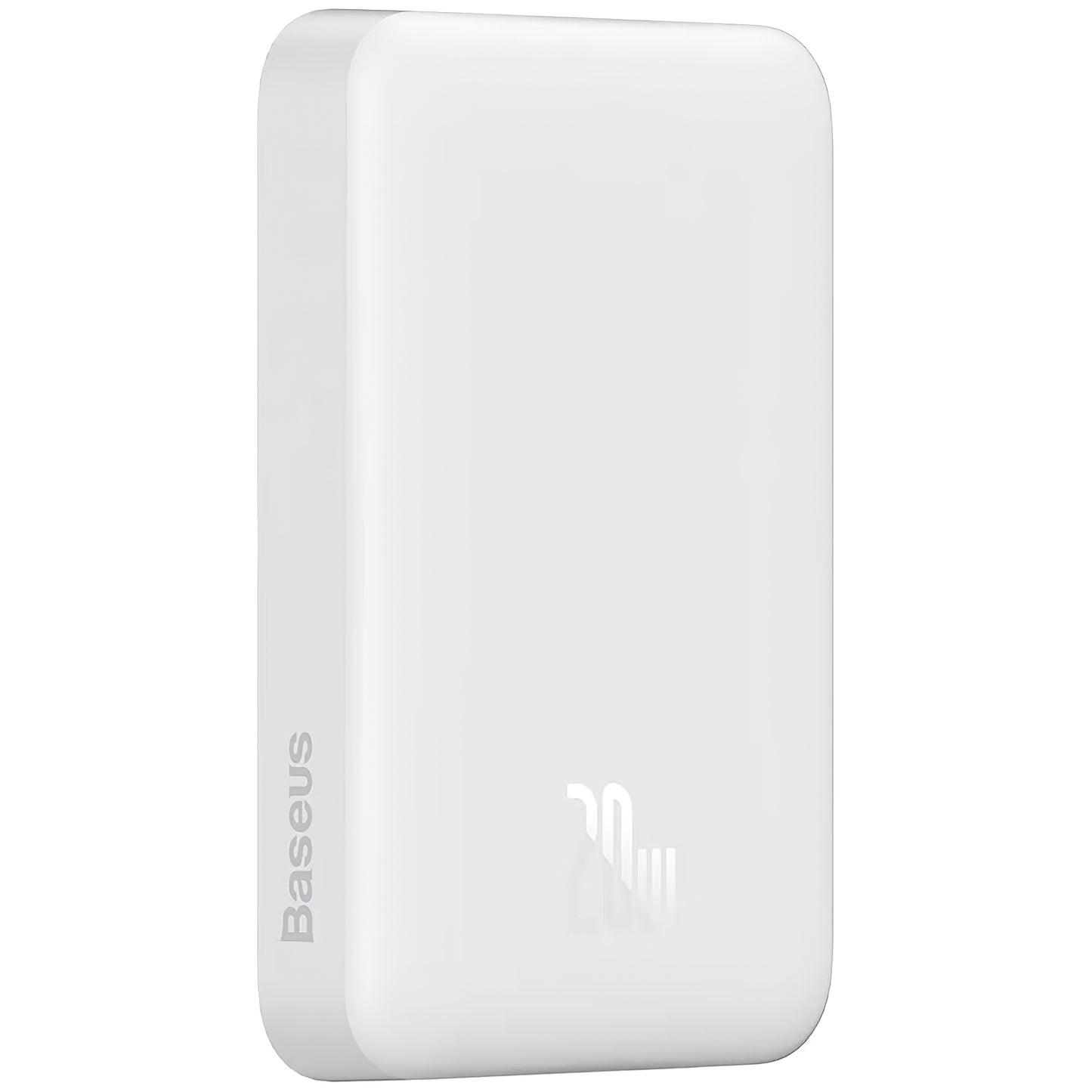 Externá batéria Baseus Magnetic Mini, 10000mAh, 20W, PD + FQI, 1 x USB-C, Biela P10059001223-00