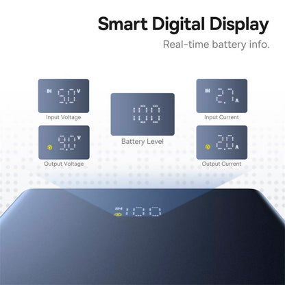 Externá batéria Baseus PicoGo, 10000mAh, 20W, QC + PD, 1 x USB-A - 2 x USB-C, Čierna P10076801123-00
