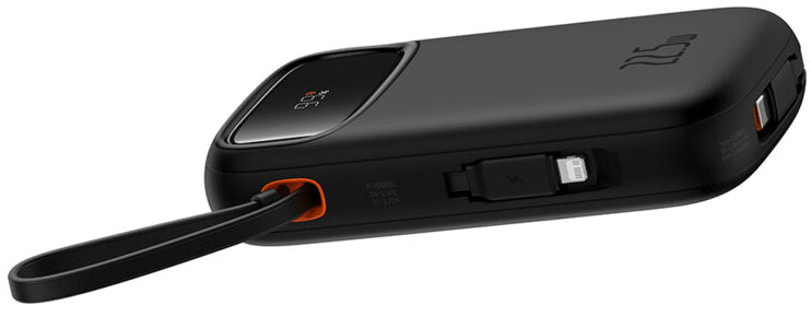 Externá batéria Baseus Qpow2, 10000mAh, 22.5W, QC + PD, 1 x Lightning - 1 x USB-A - 2 x USB-C, Čierna P10055003113-00