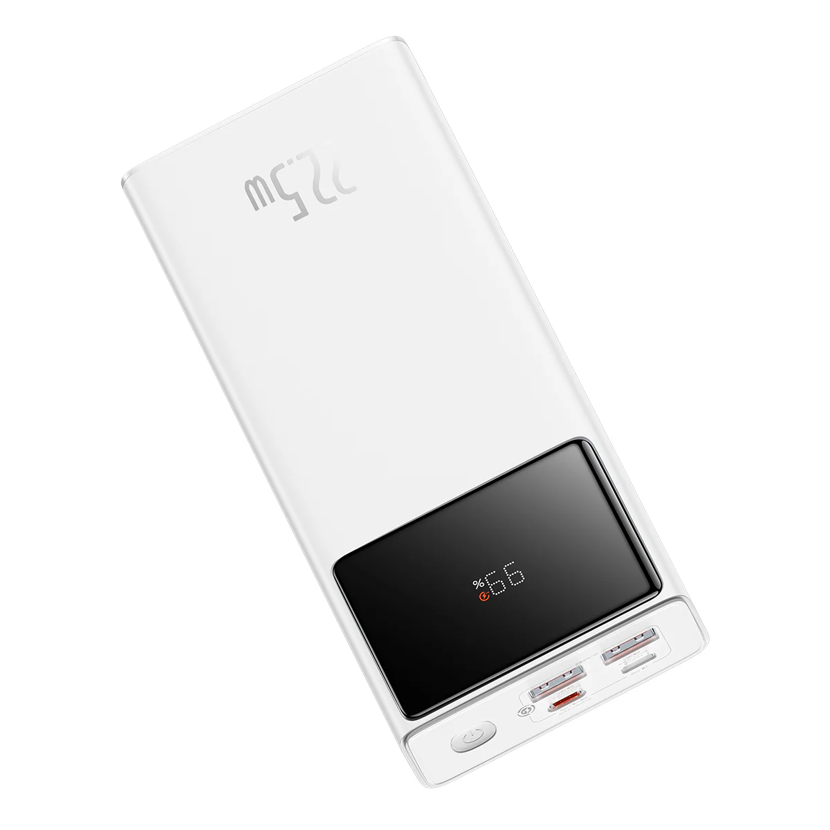 Externá batéria Baseus Star Lord, 30000mAh, 22,5W, QC + PD, 1 x USB-C - 2 x USB-A, biela PPXJ080102