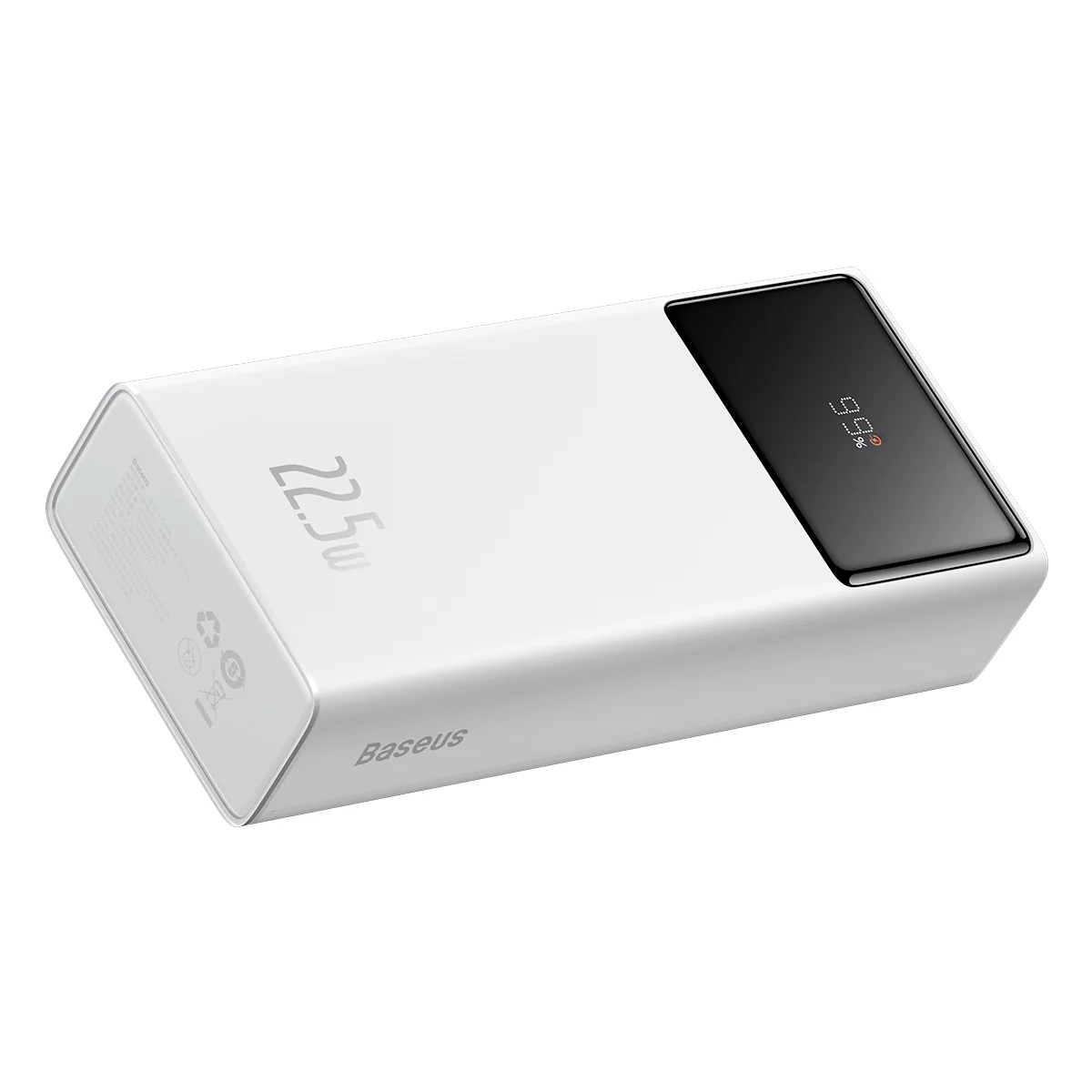 Externá batéria Baseus Star Lord, 30000mAh, 22,5W, QC + PD, 1 x USB-C - 2 x USB-A, biela PPXJ080102