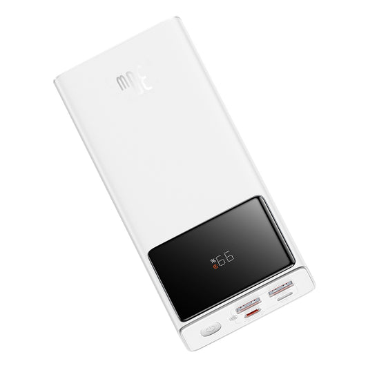 Externá batéria Baseus Star Lord, 20000mAh, 30W, QC + PD, 1 x USB-C - 2 x USB-A, Biela P10022904213-00