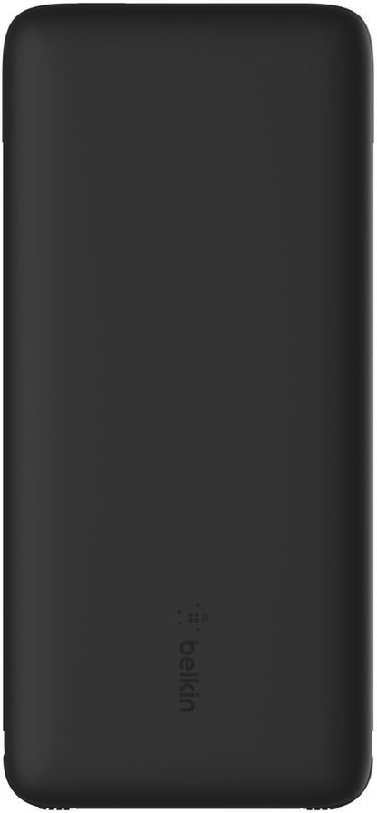 Externá batéria Belkin BoostCharge Plus, 10000mAh, 23W, QC + PD, 1 x Lightning - 2 x USB-C, čierna BPB006btBLK