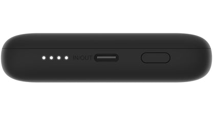 Externá batéria Belkin BoostCharge Plus, 10000mAh, 23W, QC + PD, 1 x Lightning - 2 x USB-C, čierna BPB006btBLK