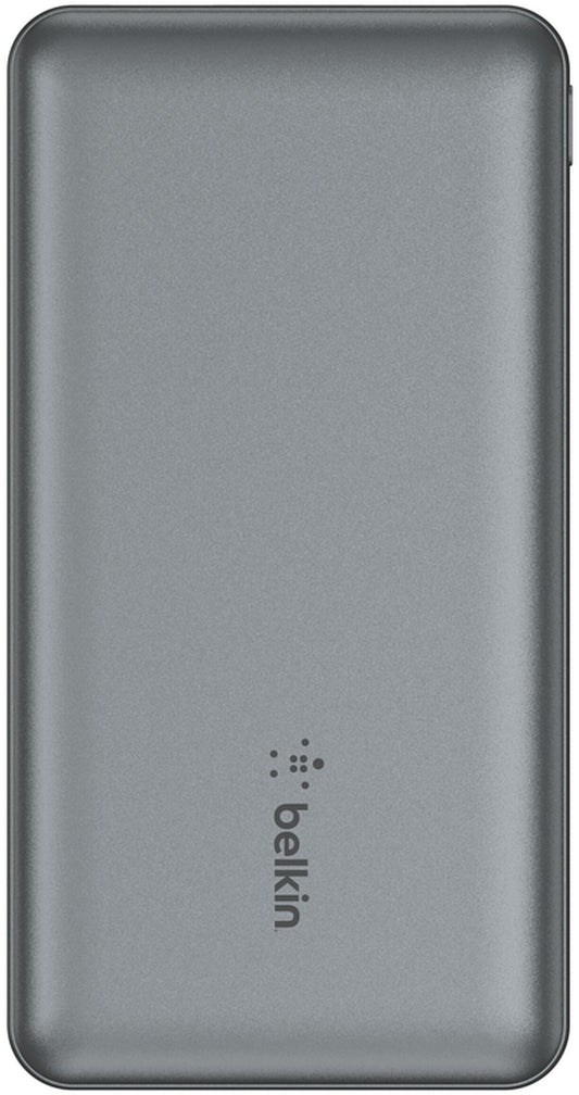 Externá batéria Belkin BoostCharge, 10000mAh, 15W, 1 x USB-C - 2 x USB-A, sivá BPB011btGY