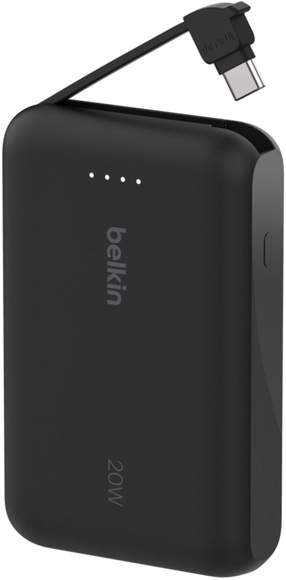 Externá batéria Belkin BoostCharge, 10000mAh, 20W, PD, 2 x USB-C, čierna BPB021hqBK