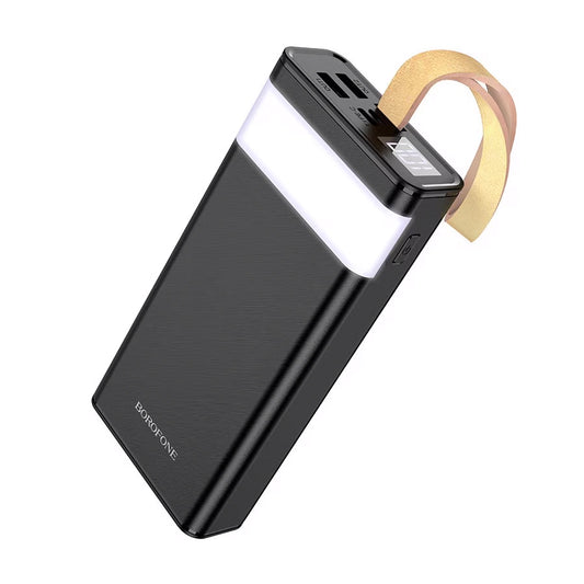 Externá batéria Borofone BJ18 Coolmy, 20000mAh, 10W, 2 x USB-A, Čierna