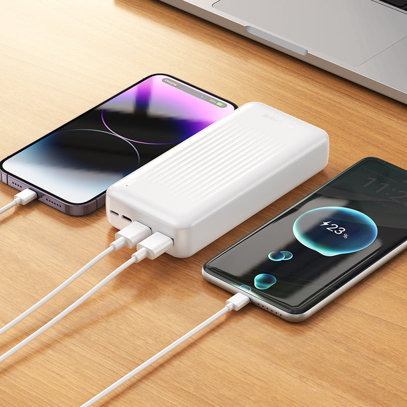 Externá batéria Borofone BJ78A Clever, 20000mAh, 10W, 2 x USB-A, Čierna