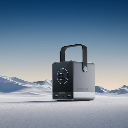 Externá batéria Cuktech, 40000mAh, 300W, QC + PD + FQI, 1 x QI - 2 x USB-A - 2 x USB-C, Čierna
