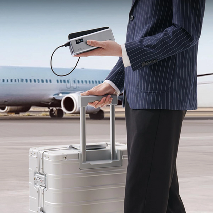 Externá batéria Cuktech P+ No.15, 20000mAh, 150W, QC + PD, 1 x USB-A - 2 x USB-C, Sivá CUKPB200GLBK