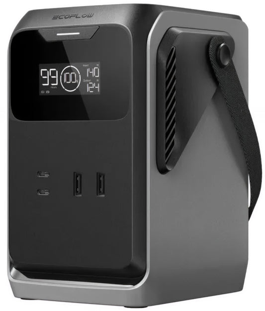 Externá batéria EcoFlow Trail 200, 60000mAh, 220W, PD, 2 x USB-A - 2 x USB-C, čierna EF-TRAIL200-N