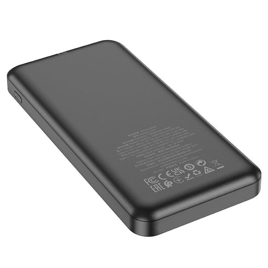 Externá batéria HOCO J102, 10000mAh, 20W, QC + PD, 1 x USB-A - 1 x USB-C, čierna