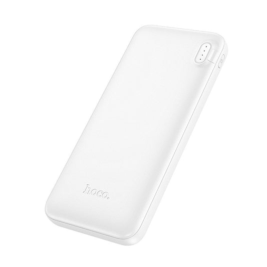 Externá batéria HOCO J128, 10000mAh, 10W, 2 x USB-A, biela