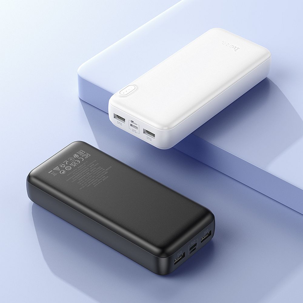 Externá batéria HOCO J128A, 20000mAh, 10W, 2 x USB-A, čierna