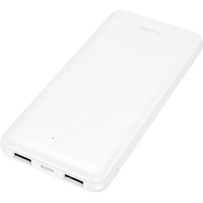 Externá batéria HOCO J153 Stability, 10000mAh, 10W, 2 x USB-A, biela