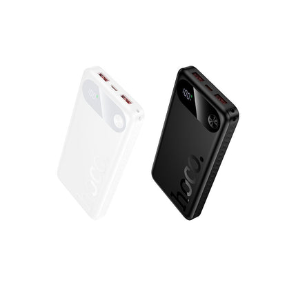 Externá batéria HOCO J154, 10000mAh, 22,5W, QC + PD, 1 x USB-C - 2 x USB-A, čierna