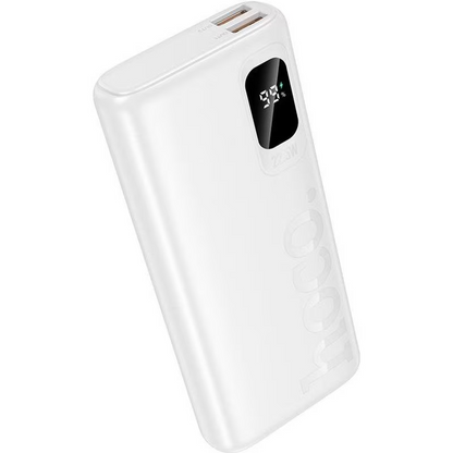Externá batéria HOCO J158 Pro Runner, 10000mAh, 22,5W, QC + PD, 1 x USB-C - 2 x USB-A, biela