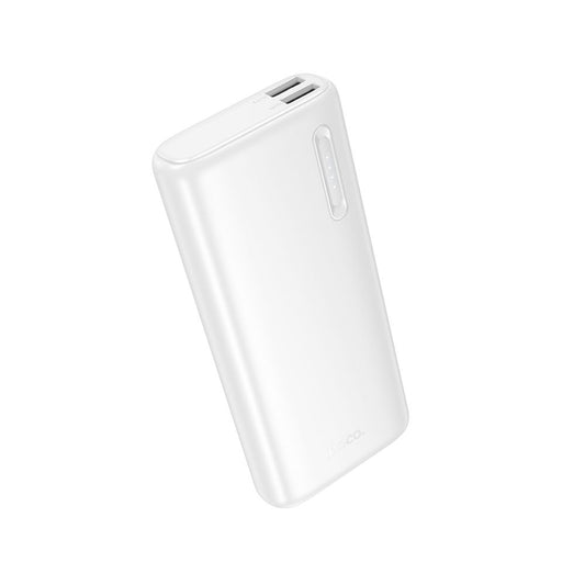 Externá batéria HOCO J158A, 10000mAh, 10W, 2 x USB-A, biela