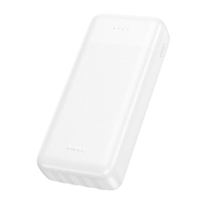 HOCO J163A Power Bank, 20000mAh, 10W, 1 x Lightning - 1 x microUSB - 1 x USB-C - 2 x USB-A, White