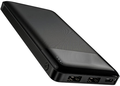 Externá batéria HOCO J72, 10000mAh, 10W, 2 x USB-A, čierna
