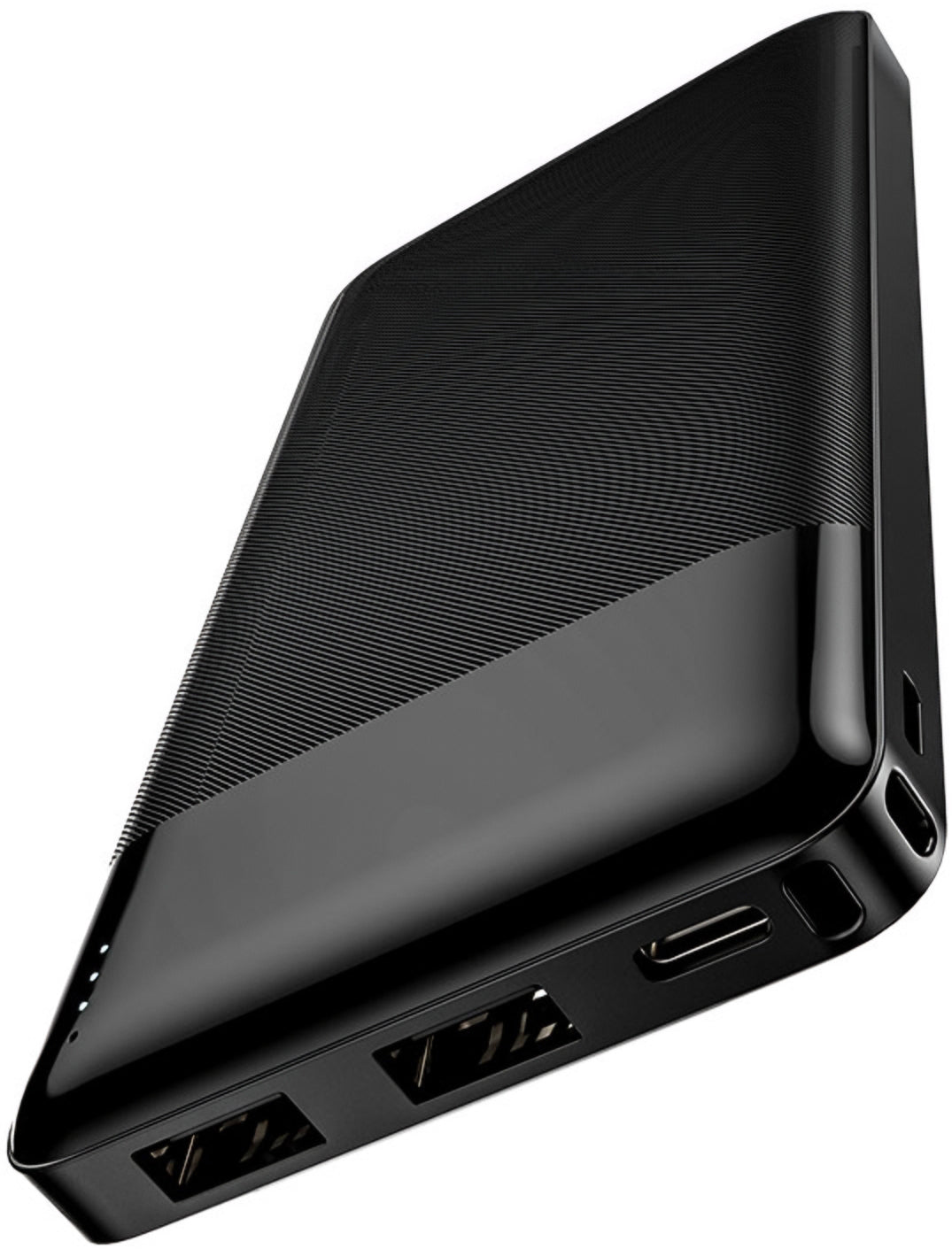 Externá batéria HOCO J72, 10000mAh, 10W, 2 x USB-A, čierna