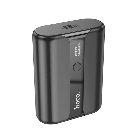 Externá batéria HOCO Q3 Pro, 10000 mAh, 22,5 W, QC + PD, 1 × USB-A – 1 × USB-C, čierna